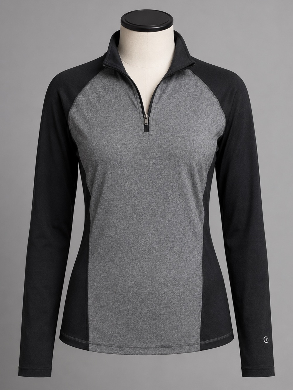 Champion Due Dry XS / TP Black Gray Work Out Top